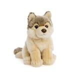 Peluche WWF Loup Floppy 15 cm