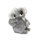 Peluche WWF Koala avec bébé 28 cm