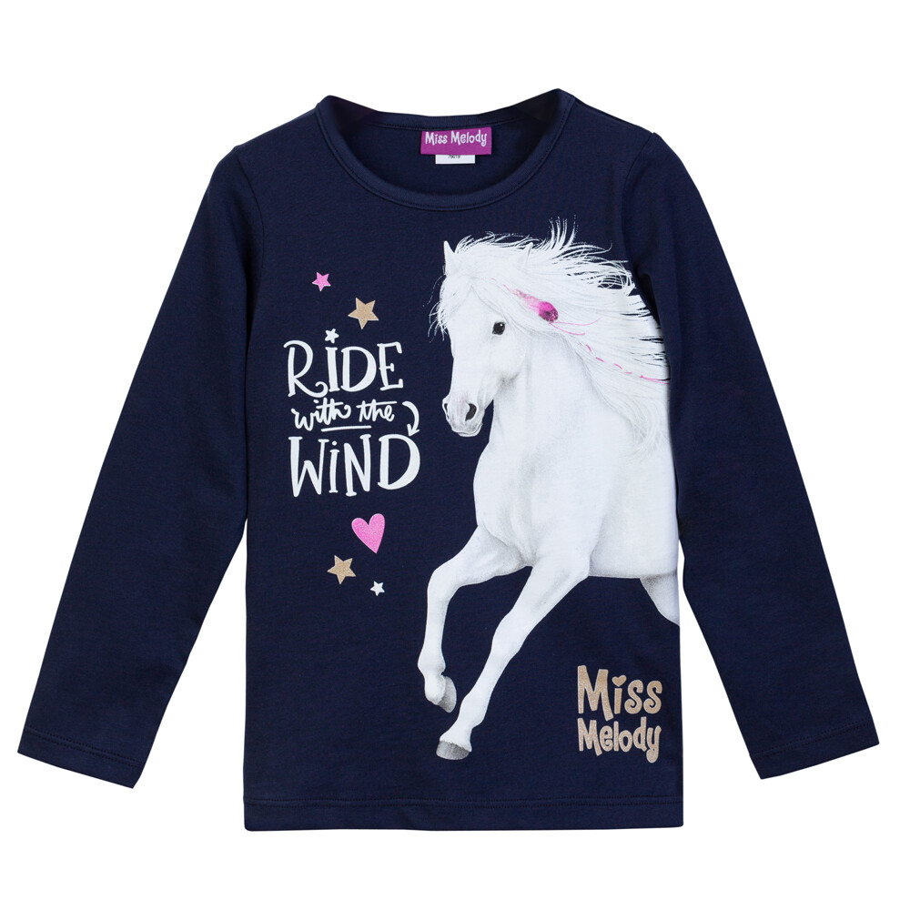 Pull marine Miss Melody Cheval blanc