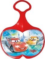 Luge pelle  glisse-cul Apple Cars, Flash Mac Quinn 44x33 cm, avec poignée, dès 3 ans