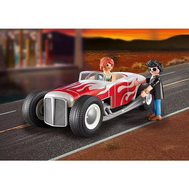 PLAYMOBIL City Life Voiture vintage avec couple (71078)
