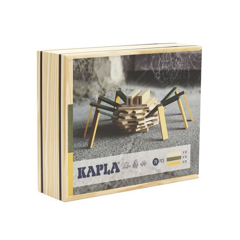 Kapla araignée 75 pièces en bois