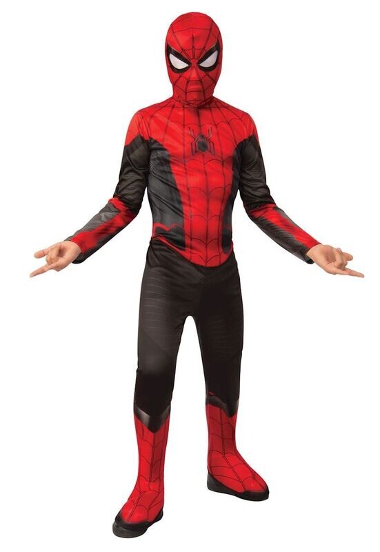 Costume/déguisement combinaison Spiderman 7-8 ans, overall, Carnaval