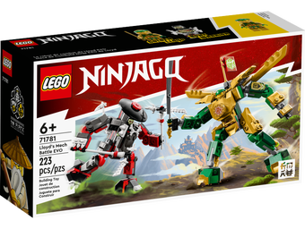Le combat des robots de Lloyd – Évolution Lego Ninjago