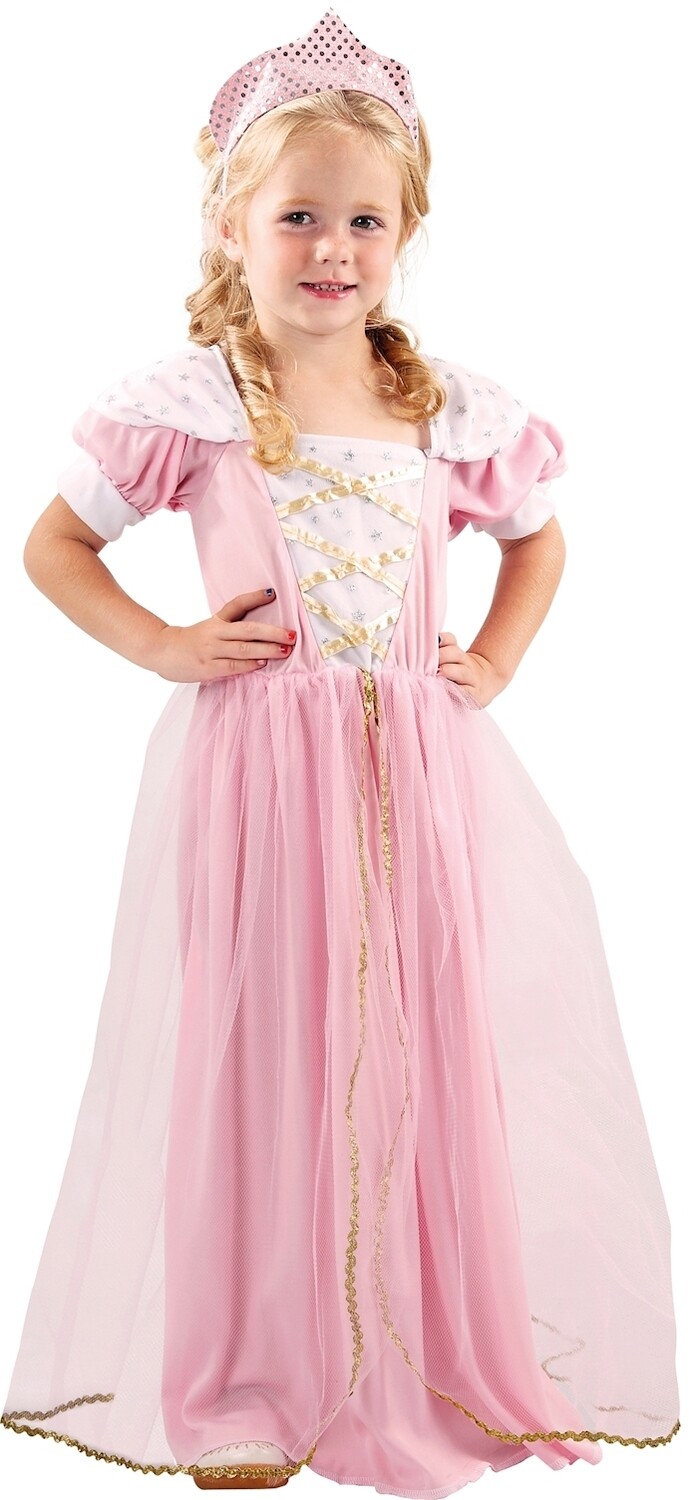 Princesse Darling 3-4 ans 2 pcs., tiare, robe (déguisement)