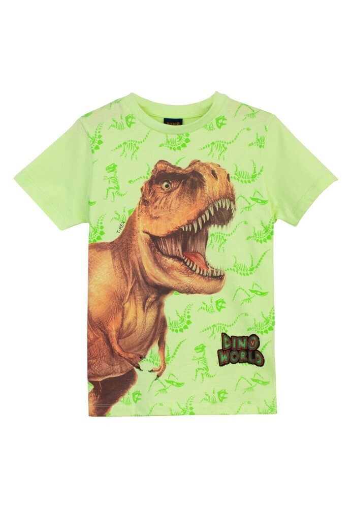 T-shirt vert imp. Dino World