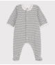 Pyjama-body rayé marine Petit Bateau