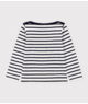 Marinière rayé marine imprimé nageuses Petit Bateau