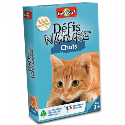 DEFIS NATURE CHATS (FR), jeu de cartes