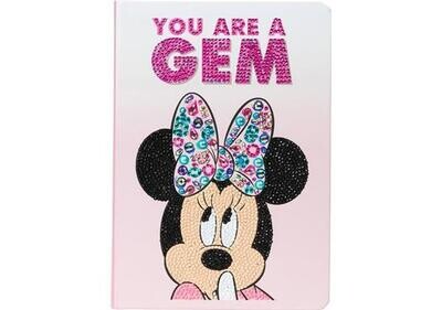 Minnie classique, Crystal Art Carnet de notes DISNEY, livre à diamanter