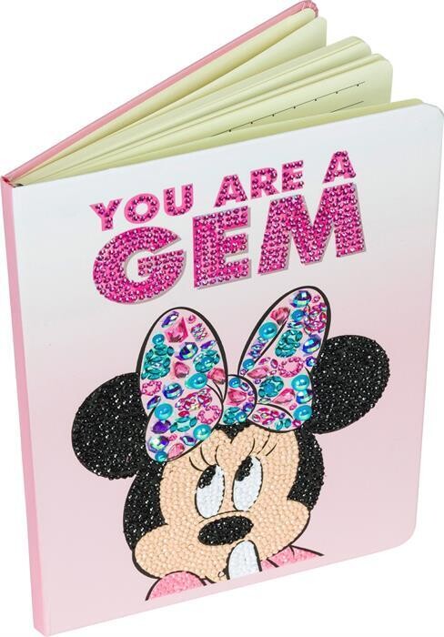 Minnie classique, Crystal Art Carnet de notes DISNEY, livre à diamanter