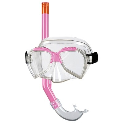 ARI set plongée enfant 2psc. rose masque et tuba de plongée
pour enfants à partir de 4 ans