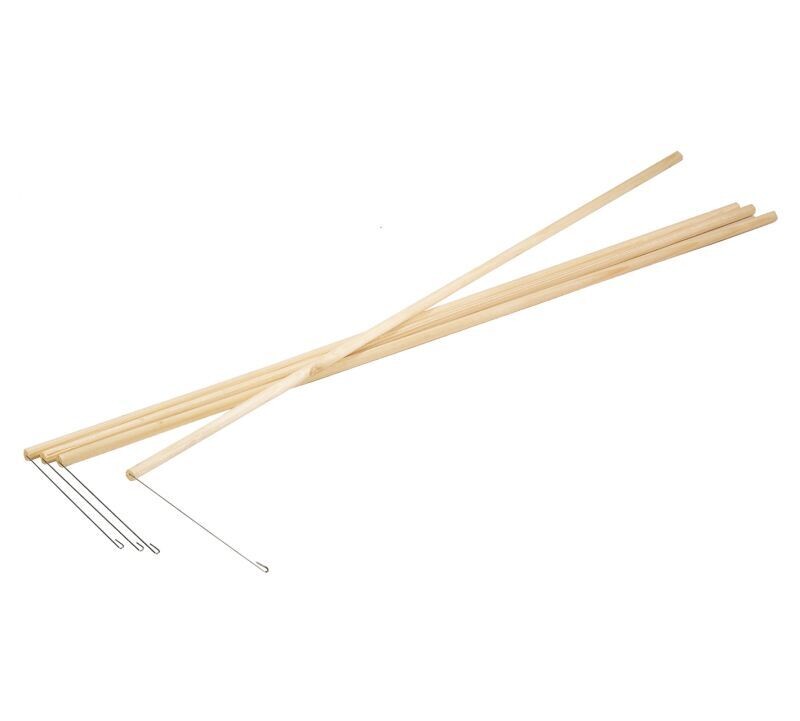 Bâton Porte-lampion en bois 50 cm, pour le 1er août Fête nationale