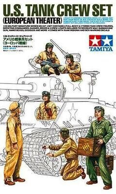 Tamiya 35347 US Tank Crew Set - European Theater, militaire