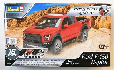 REVELL 1/25 07048 Voiture FORD F-150 RAPTOR, maquette à encliqueter,
easy-click system