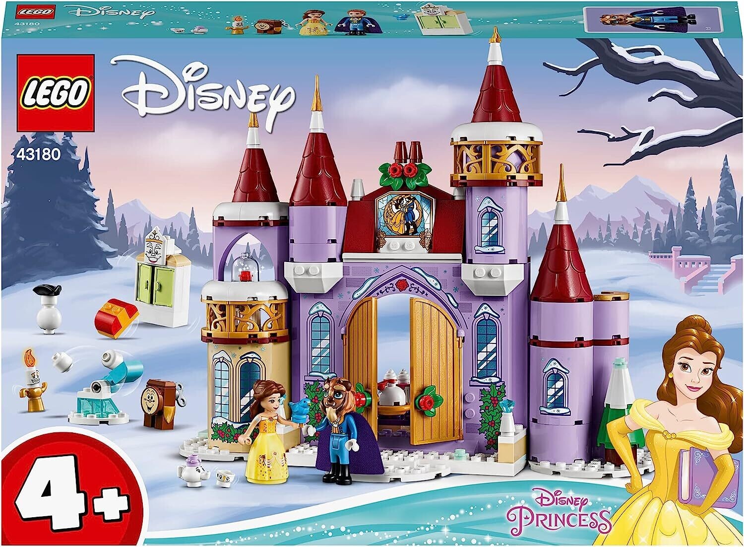 Lego Disney la fête d'hiver dans le château de Belle