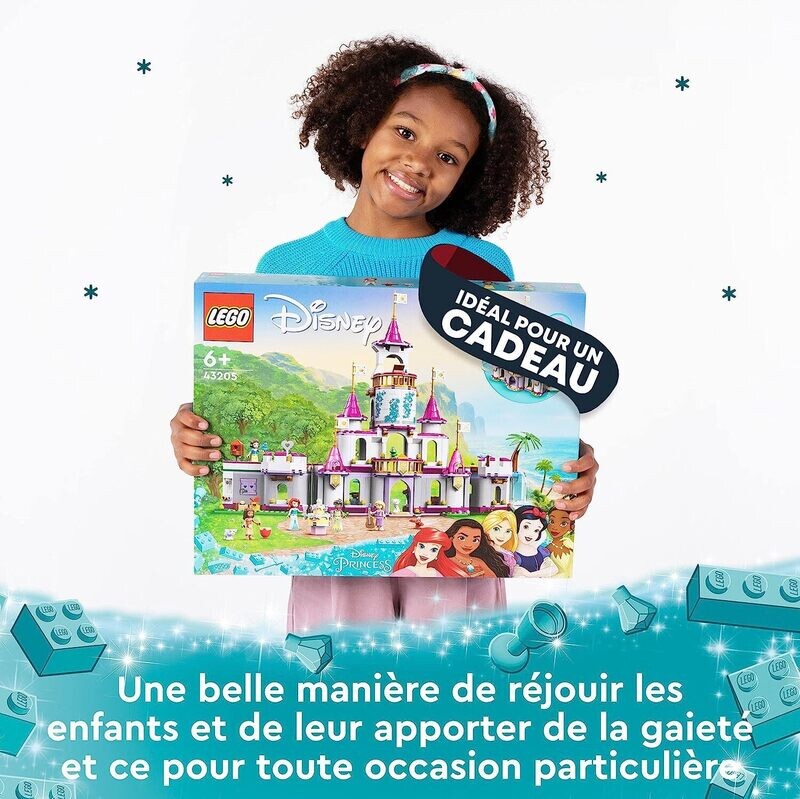 Aventures épiques dans le château Lego Disney Princess