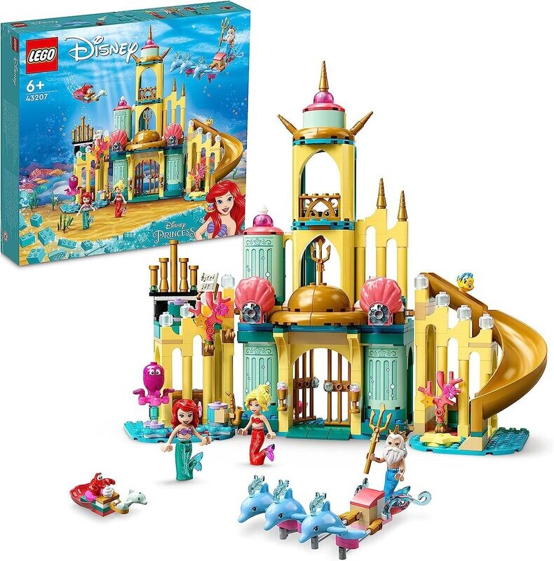 Le palais sous-marin d’Ariel Lego Disney Princess