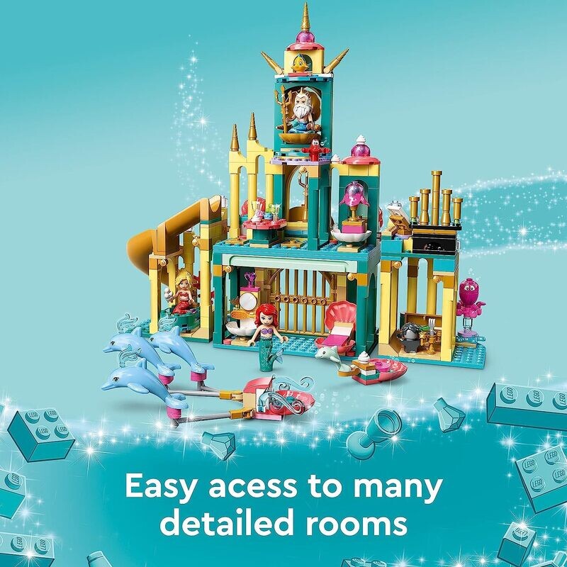 Le palais sous-marin d’Ariel Lego Disney Princess
