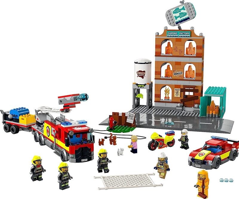 La brigade des pompiers Lego City