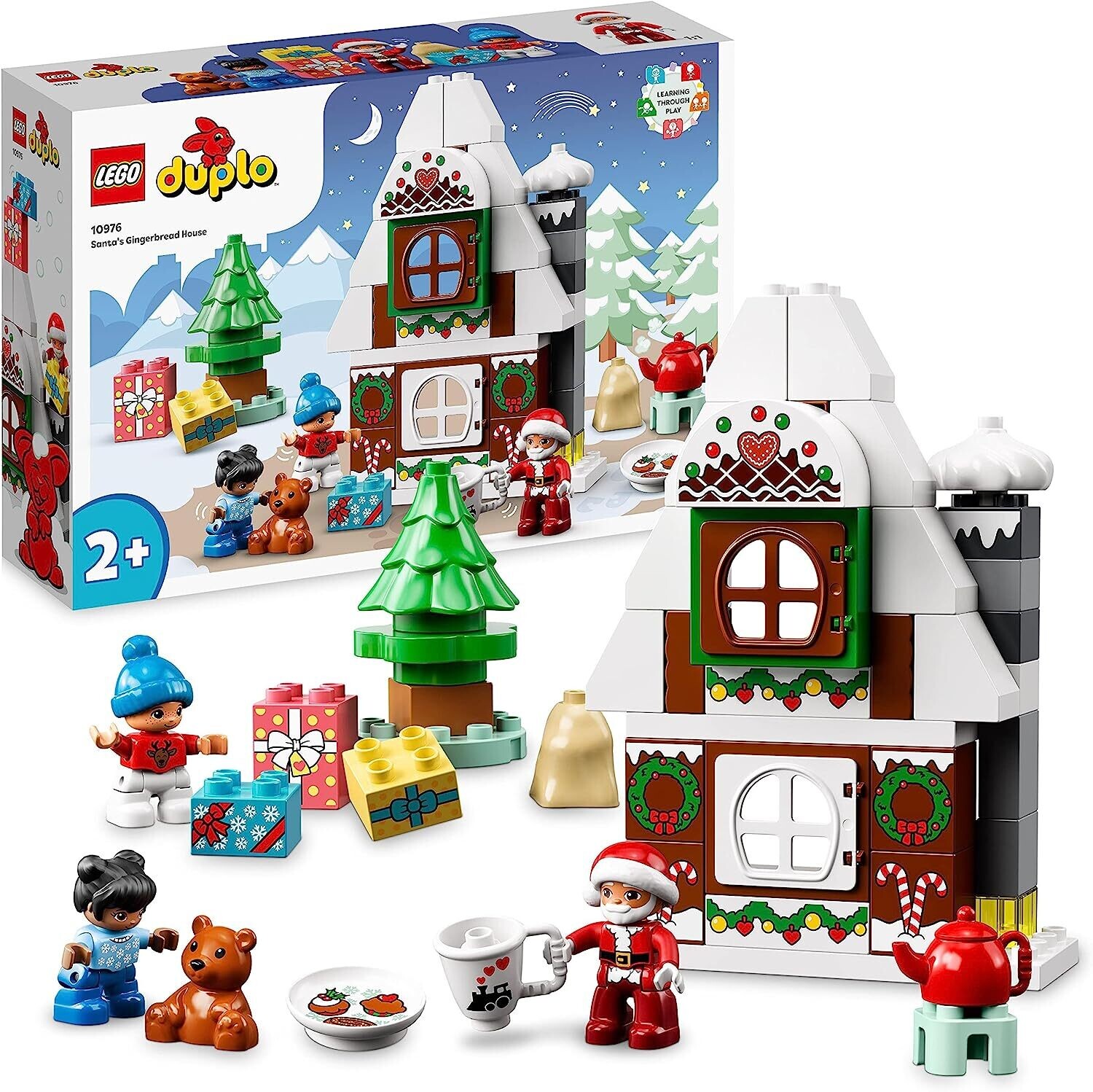 La maison en pain d'épices du Père Noël Lego Duplo
