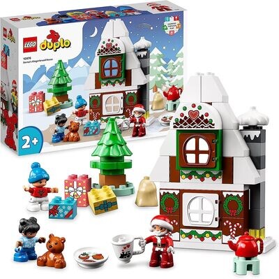 La maison en pain d'épices du Père Noël Lego Duplo