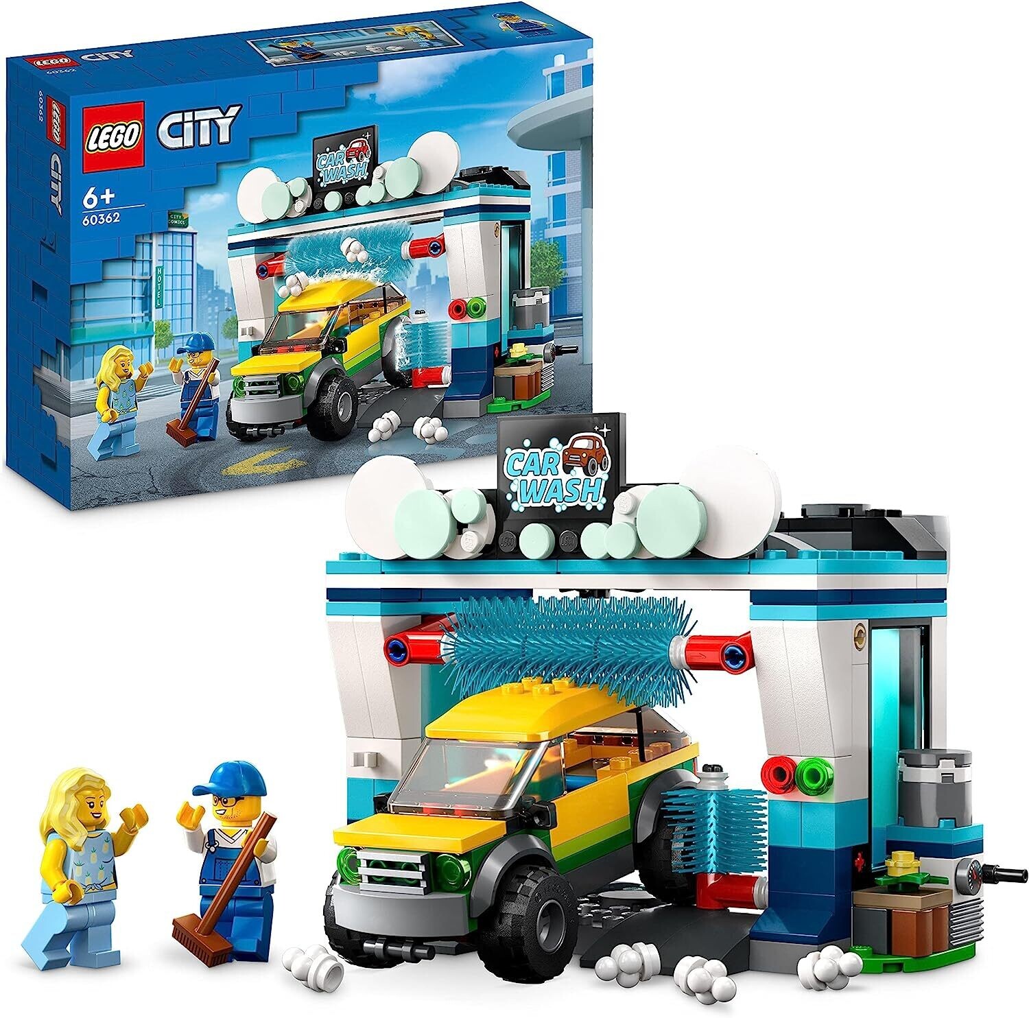 La station de lavage Lego City, , 243 pcs., dès 6 ans
