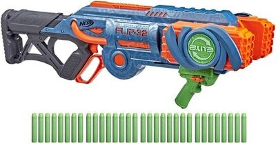Nerf Elite 2.0 Flipshots Flip 32 blaster, recharge, 32 fléchettes, dès 8 ans