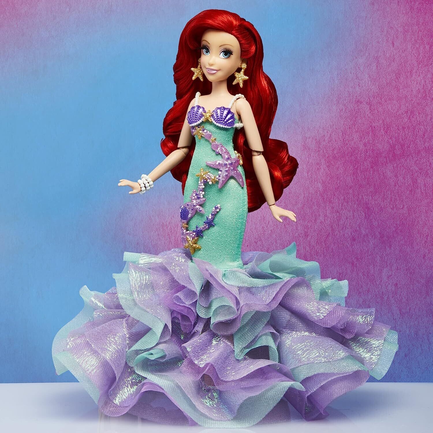 Style série Ariel Disney Princess, poupée, robe, dès 6 ans