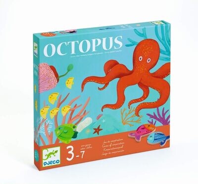 Octopus (mult) jeu de coopération en bois Djeco