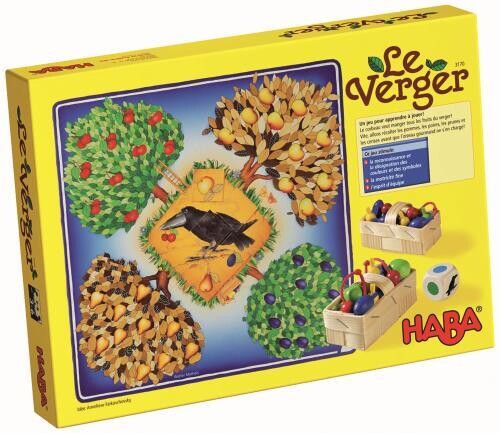 Le Verger Haba jeu coopératif  en bois