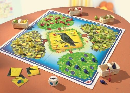 Le Verger Haba jeu coopératif  en bois