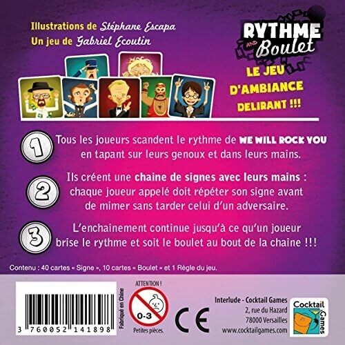 Rythme and Boulet, p'tit jeu en boite