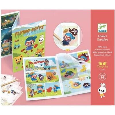 Décalcomanies BD Flying Sofye Djeco