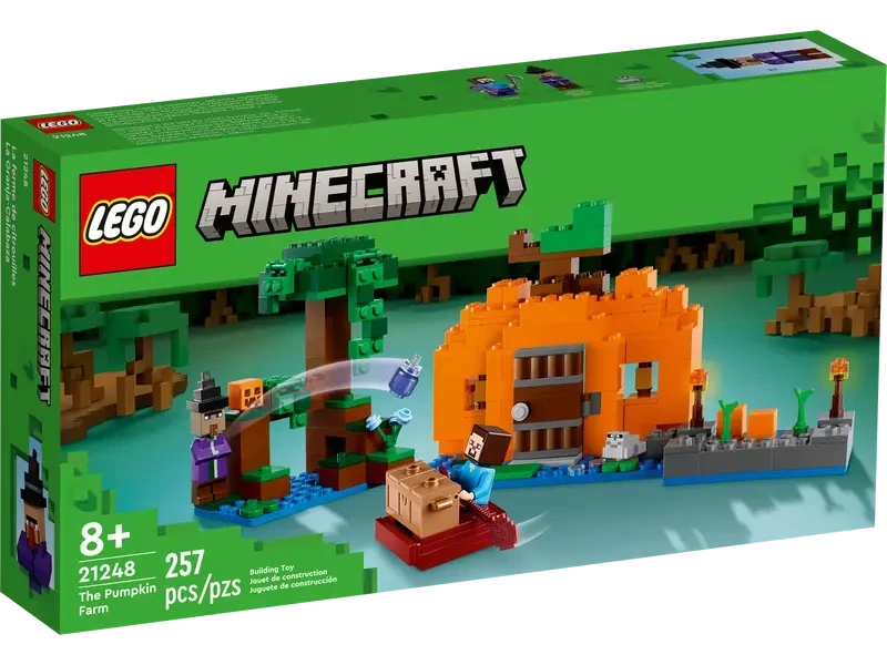La ferme citrouille Lego Minecraft
