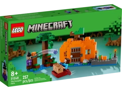La ferme citrouille Lego Minecraft