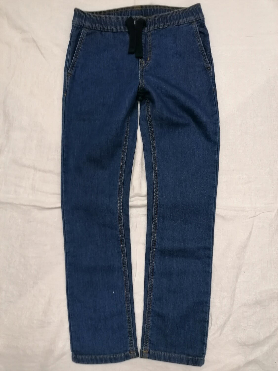 Jeans denim stretch taille élastique Petit Bateau
