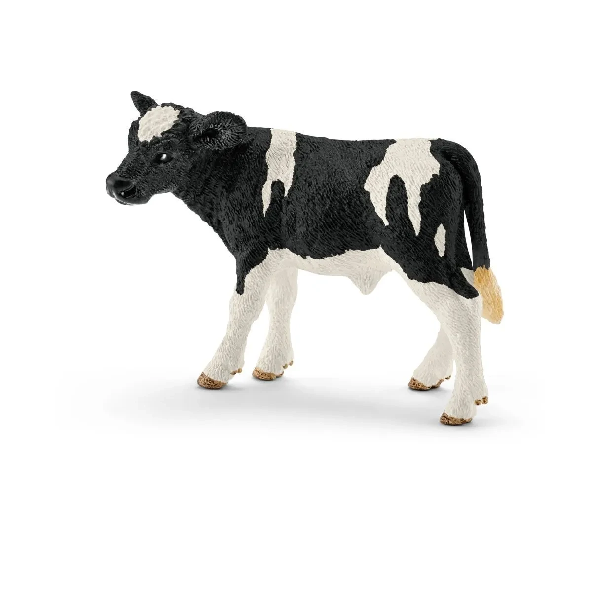 Veau Holstein tacheté noir Schleich vache