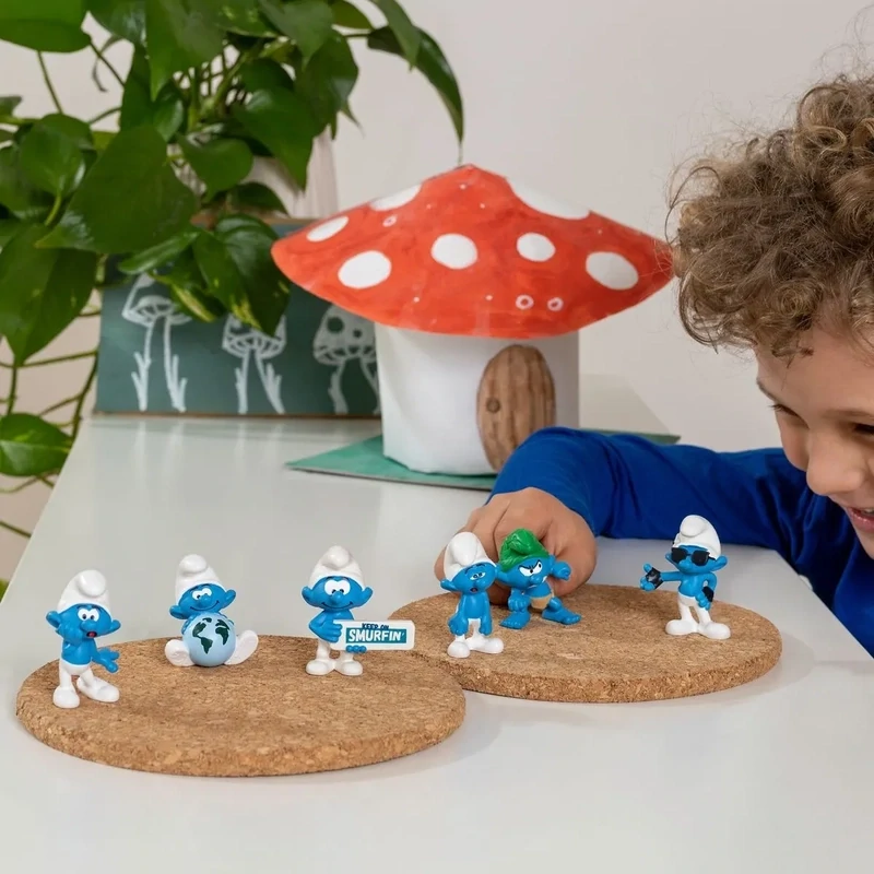 Le Schtroumpf écolo planète terre Schleich