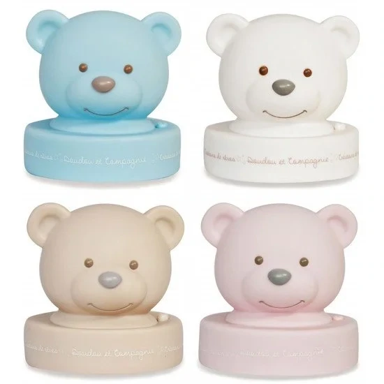 Veilleuse ourson couleurs assortis
