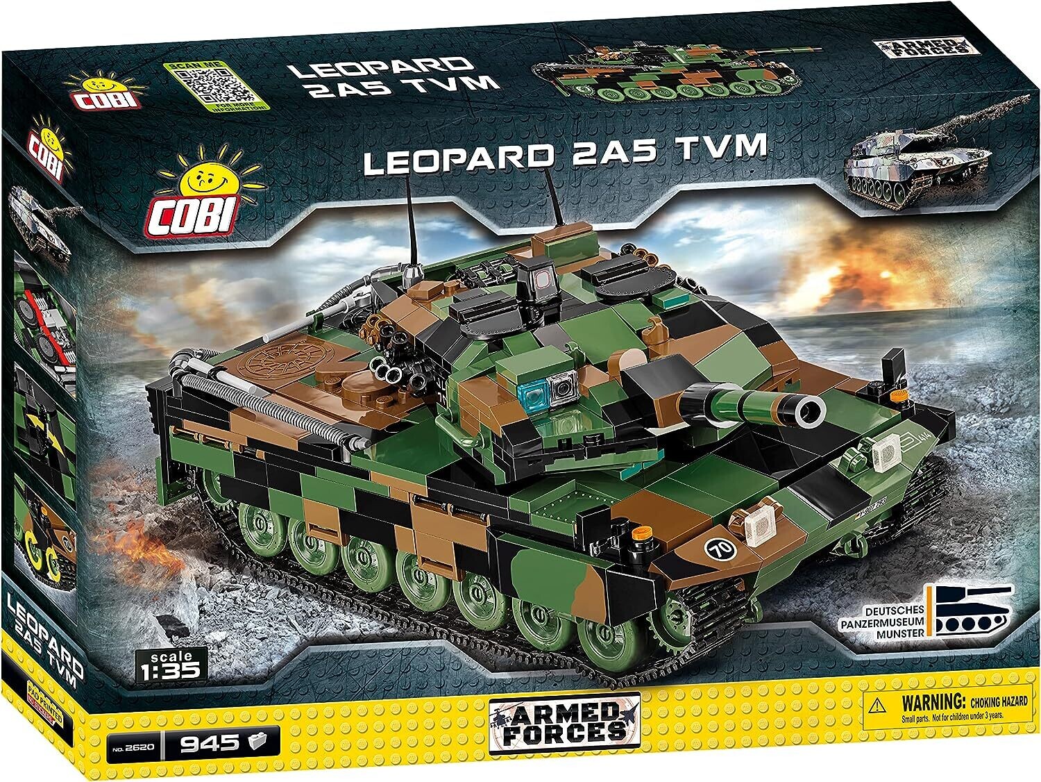 Cobi char Leopard 2A5 TVM