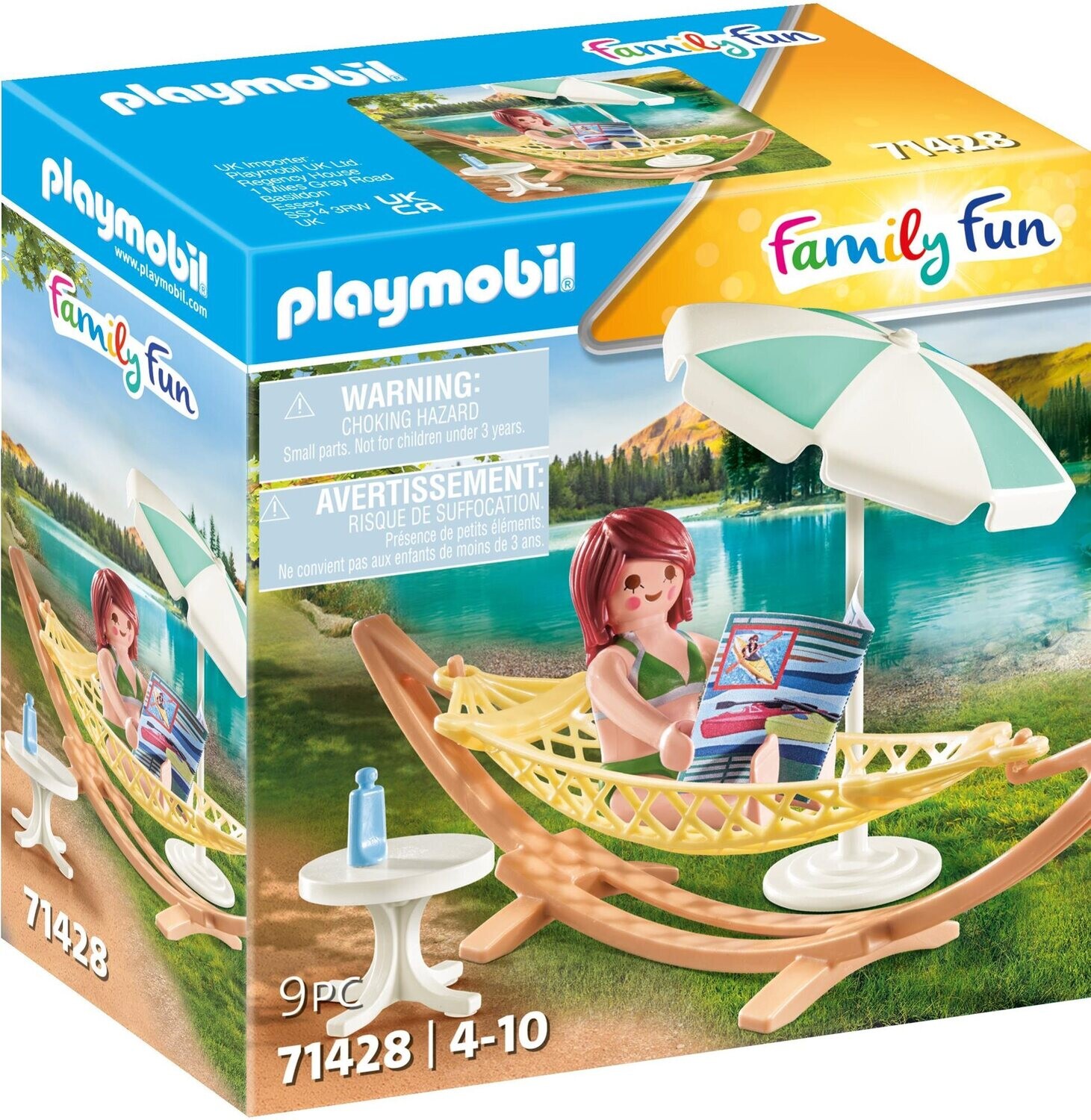 Playmobil Vacancière et hamac