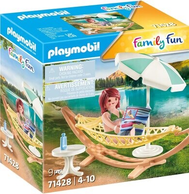 Playmobil Vacancière et hamac