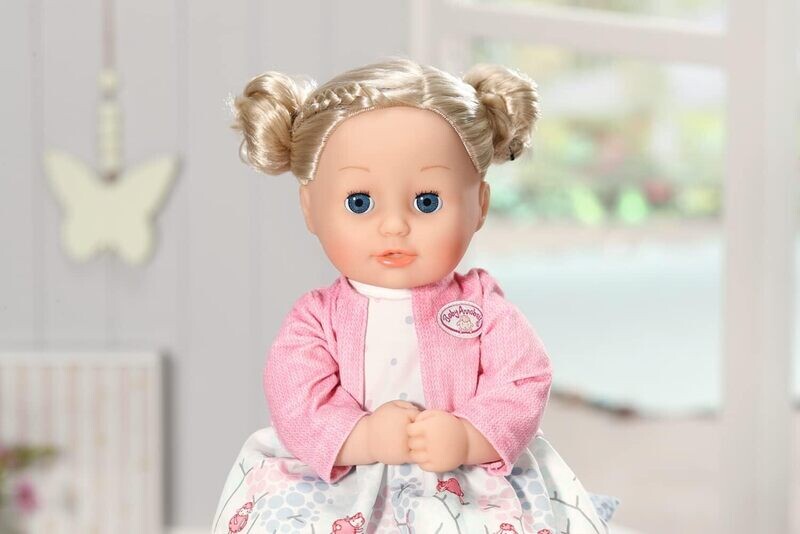 Baby Annabell Petite Sophia 36 cm, poupée avec beaux cheveux blonds