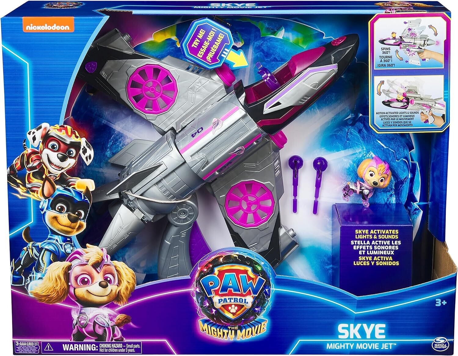Véhicule Deluxe Stella The mighty movie PAW PATROL : le véhicule à Prix  Carrefour