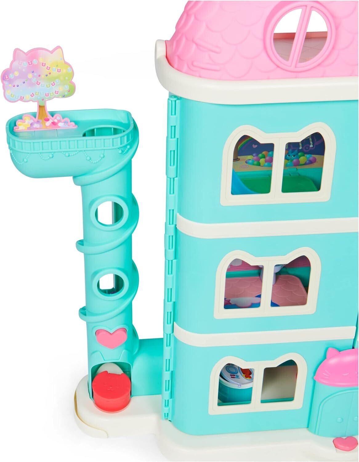 Gabby et la maison magique - Gabby's Dollhouse - Maison de Poupée  Interactive Avec 2 Figurines + 15