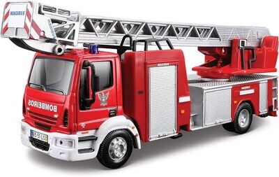 Burago Camion de pompiers, 2 modèles assortis