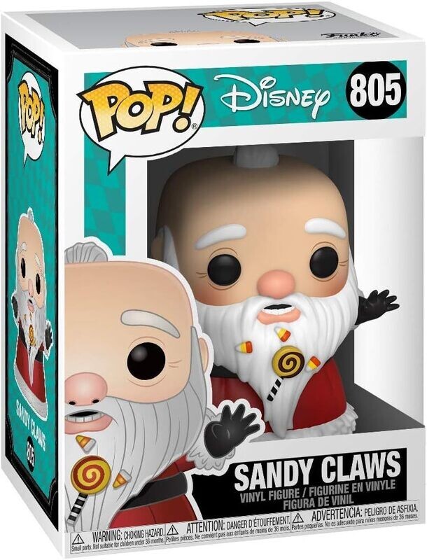 Funko Pop ! Disney : L'Étrange Noël de monsieur Jack – Griffes de sable, Sandy Claws no 805 figurine