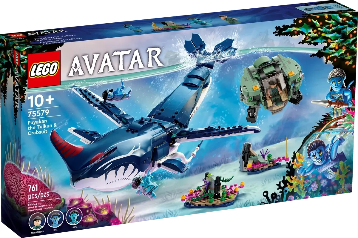 Lego Avatar Payakan le Tulkun et Crabsuit