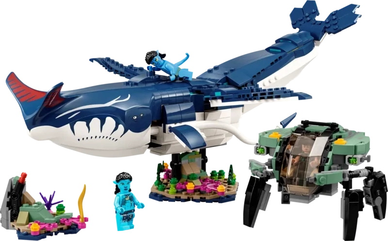 Lego Avatar Payakan le Tulkun et Crabsuit